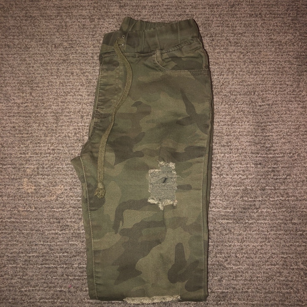 Mignon Ripped Jean Army - Picture 2 of 5